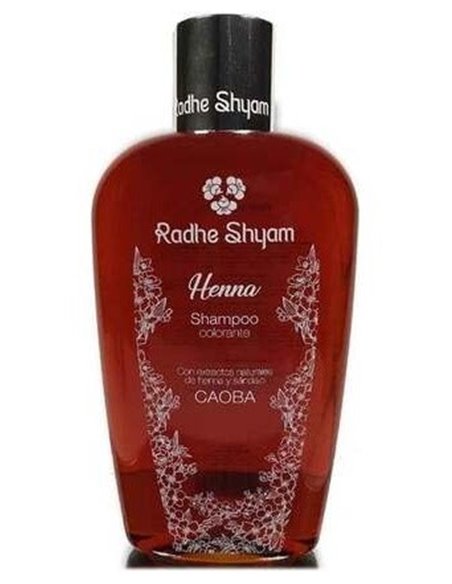 Champu Henna Color Caoba 400Ml. de Radhe Shyam