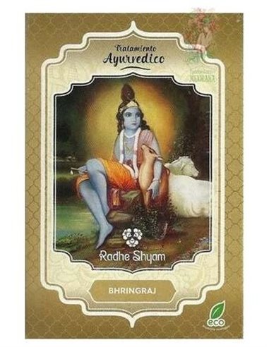 Tratamiento Capilar Ayurvedico Bhringraj 100Gr Eco de Radhe Shyam