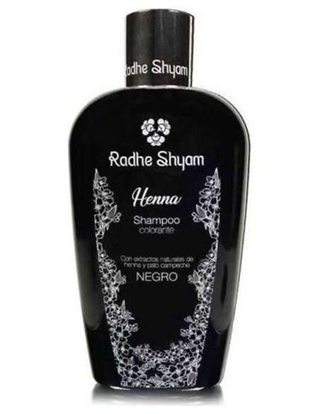 Balsamo Acondicionador Henna Color Negro 400Ml. de Radhe Shyam