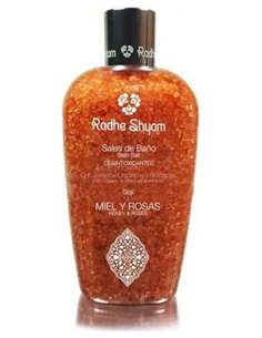 Sales De Baño De Miel Y Rosas 300Gr. de Radhe Shyam