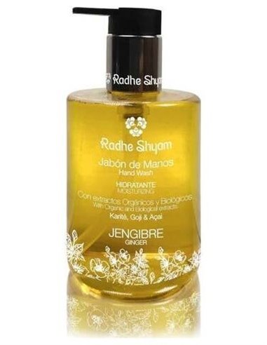 Jabon De Manos Jengibre Con Dosificador 300Ml. de Radhe Shyam