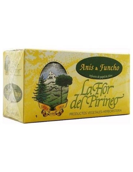 Anis Verde Hinojo Infusion 25Bolsitas de Flor Pirineo