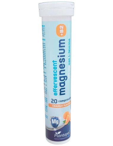 Magnesium + Vitamina B2 con Leucina,  de Plantapol