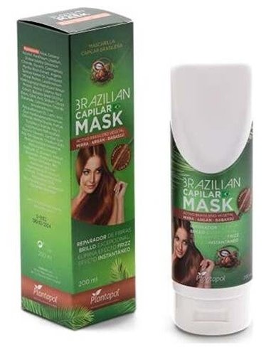 Brazilian Capilar Mask Mascarilla Brasileña 200Ml. de Plantapol