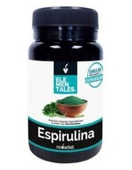 Espirulina Envase de 60 cápsulas vegetales. de Novadiet