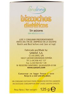 Bizcochos De Vainilla 125Gr. S/A de Sanavi