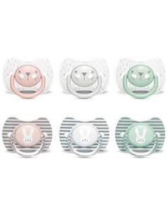 Chupete Premium Sili Fisio 4-18M 1 Unidad de Suavinex