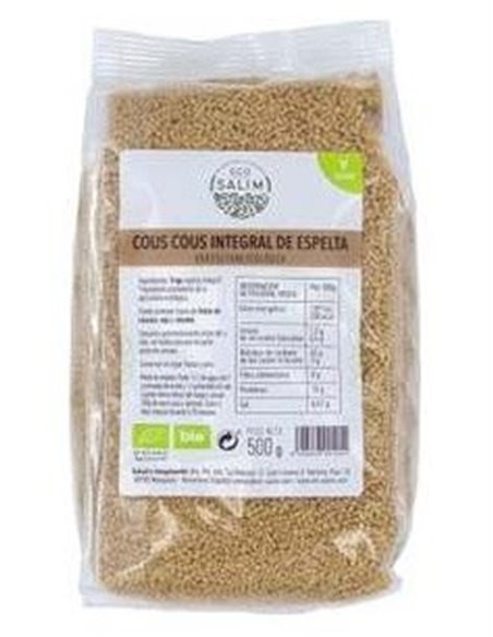 Cuscus De Espelta Integral 500Gr. Bio Vegan de Eco Salim