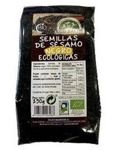 Sésamo Negro 250 Gr de Ecosalim