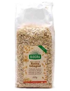 Copos De Avena Finos Integrales 500Gr. Bio de Biogra