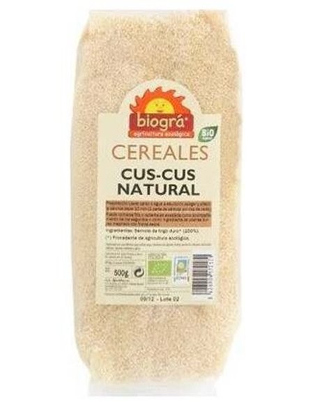Cuscus Natural 500 Gr Bio de Biogra