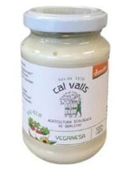 Mayonesa Con Aceite De Girasol 190Gr Demeter Vegan de Cal Valls