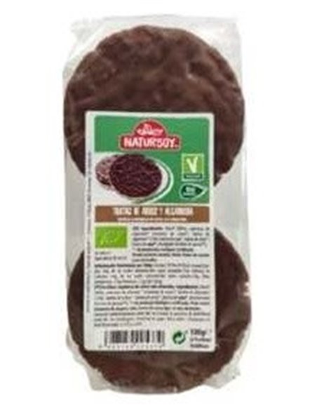 Tortas De Arroz Con Algarroba 100G de Natursoy