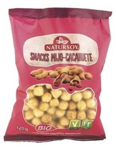 Snacks De Mijo Y Cacahuete 120Gr. Bio Vegan de Natursoy