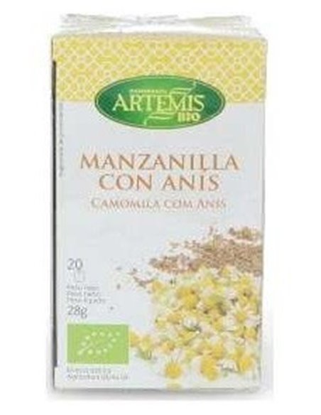 Manzanilla Con Anis Infusion 20Bolsitas de Artemis Bio