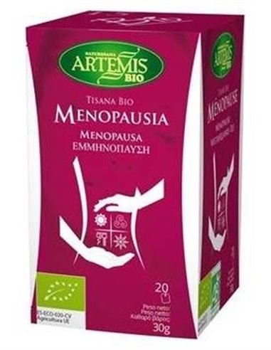 Menopausia Tisana 20Bolsitas. Bio de Artemis Bio