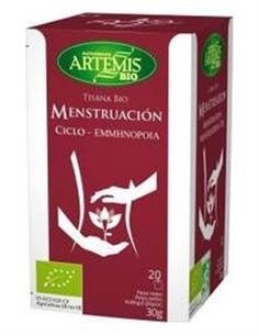Menstruacion Tisana 20Bolsitas. Bio de Artemis Bio