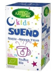 Kids Sueño Tisana 20Bolsitas. Bio de Artemis Bio