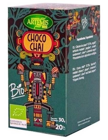 Choco Chai Infusion 20Bolsitas.  Bio de Artemis Bio