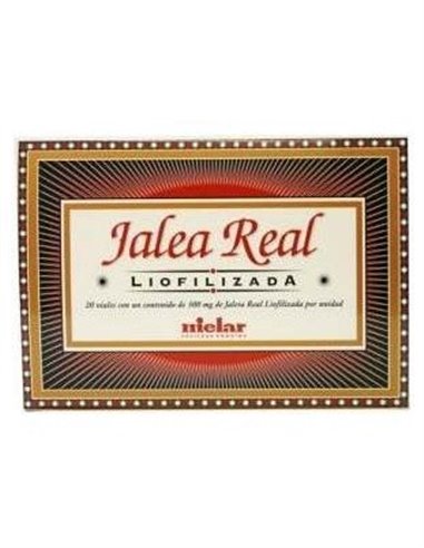 Jalea Real Liofilizada 300Mg. 20Viales de Mielar