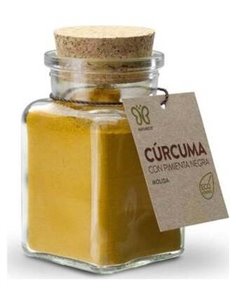 Curcuma Y Pimienta Negra Polvo Especia  90Gr Eco de Naturcid