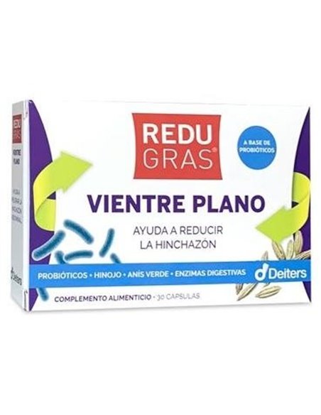 Redugras Vientre Plano 30Cap. de Deiters