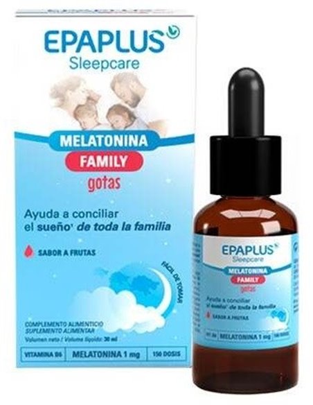Epaplus Sleepcare Melatonina Family 30Ml. de Epa Plus