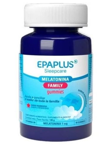 Epaplus Sleepcare Melatonina Family 50Gummies de Epa Plus