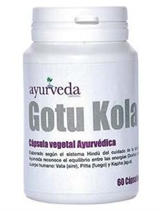 Gotukola - 60 Capsulas de Ayurveda Autentico