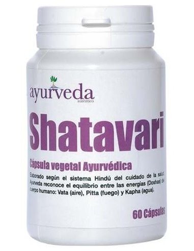 Shatavari - 60 Capsulas de Ayurveda Autentico