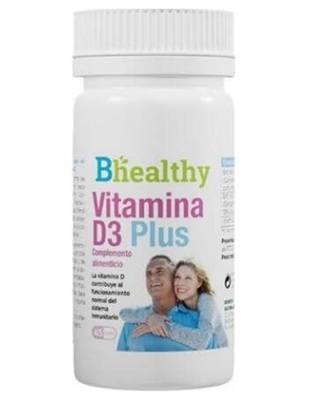 Bhealthy Vitamina D3 Plus 45Cap. de Biover