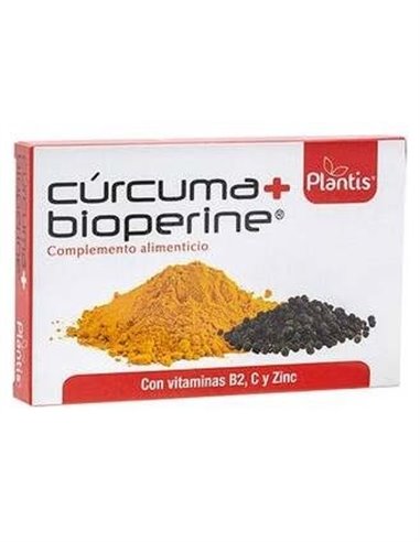Curcuma+Bioperine Plantis Caja de Artesania