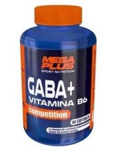 Gaba + Vit. B6 Competition 60Cap. de Mega Plus