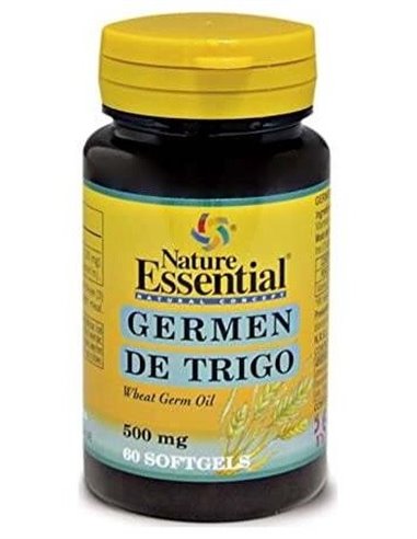 Aceite De Germen De Trigo 500Mg. 60Perlas de Nature Essential