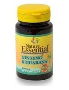 Ginseng + Guarana 400Mg. 50Cap. de Nature Essential