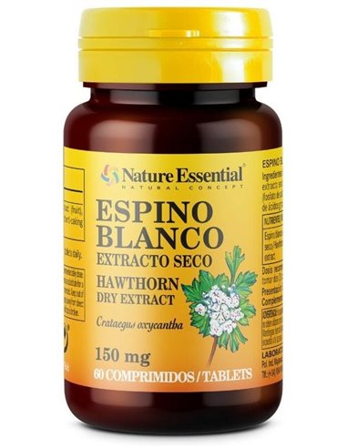 Espino Blanco 150Mg ( Ext.Seco ) 60Comp. de Nature Essential