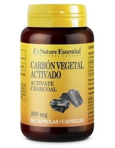 Carbon Vegetal Activado 200Mg 90Cap. de Nature Essential