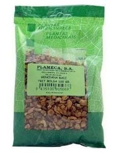 Genciana Raiz Triturada Bolsa 100Gr. de Plameca