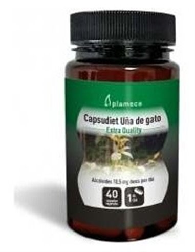 Capsudiet Uña De Gato 40 Cápsulas Vegetales de Plameca