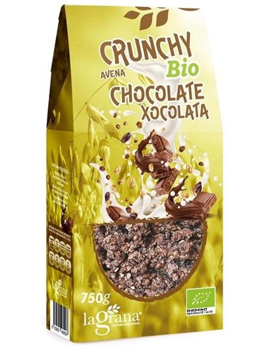 Crunchy Avena Choco 750Gr. Eco de La Grana
