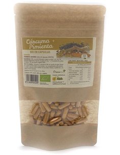 Curcuma+Pimienta 90Cap. Bio de Dream Foods