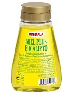 Miel Plus Eucalipto 225 G de Integralia.