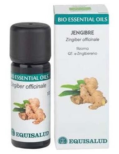 Bio Essential Oils Jengibre Aceite Esencial 10Ml. de Equisalud