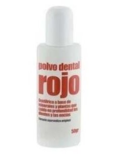 Polvo Dental Rojo 60G de Ayurveda Autentico