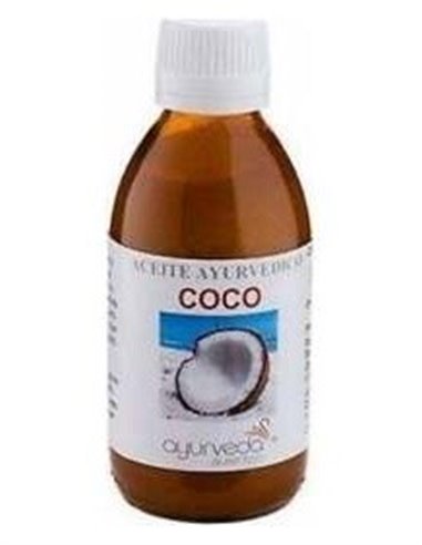 Aceite De Coco Puro 200 Mililitros Ayurveda Autentico