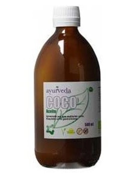 Aceite De Coco Puro 500 Ml de Ayurveda Autentico
