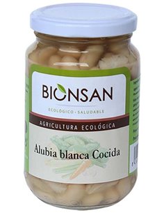 Alubias Blancas Cocidas 220Gr. Eco de Bionsan