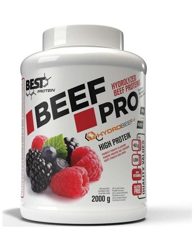 Beef Pro Frutos Del Bosque 2000Gr. de Best Protein