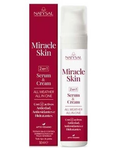 Miracle Skin 2En1 Serum-Crema 50Ml. de Natysal
