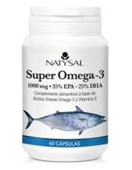 Super Omega 3 1000Mg Con Vitamina D3 30Cap. de Natysal
